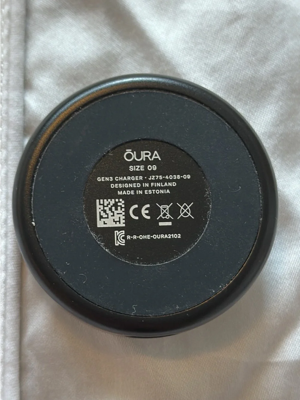 ōura ring gen 3, size 9